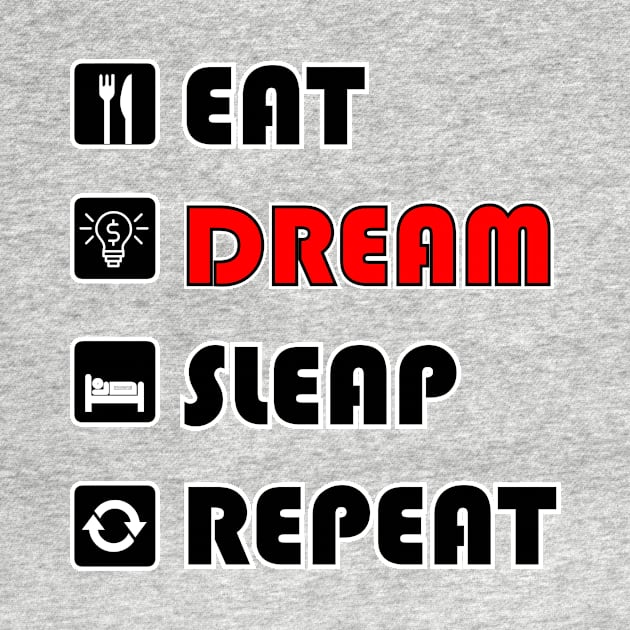 eat dream sleep repeat by myouynis